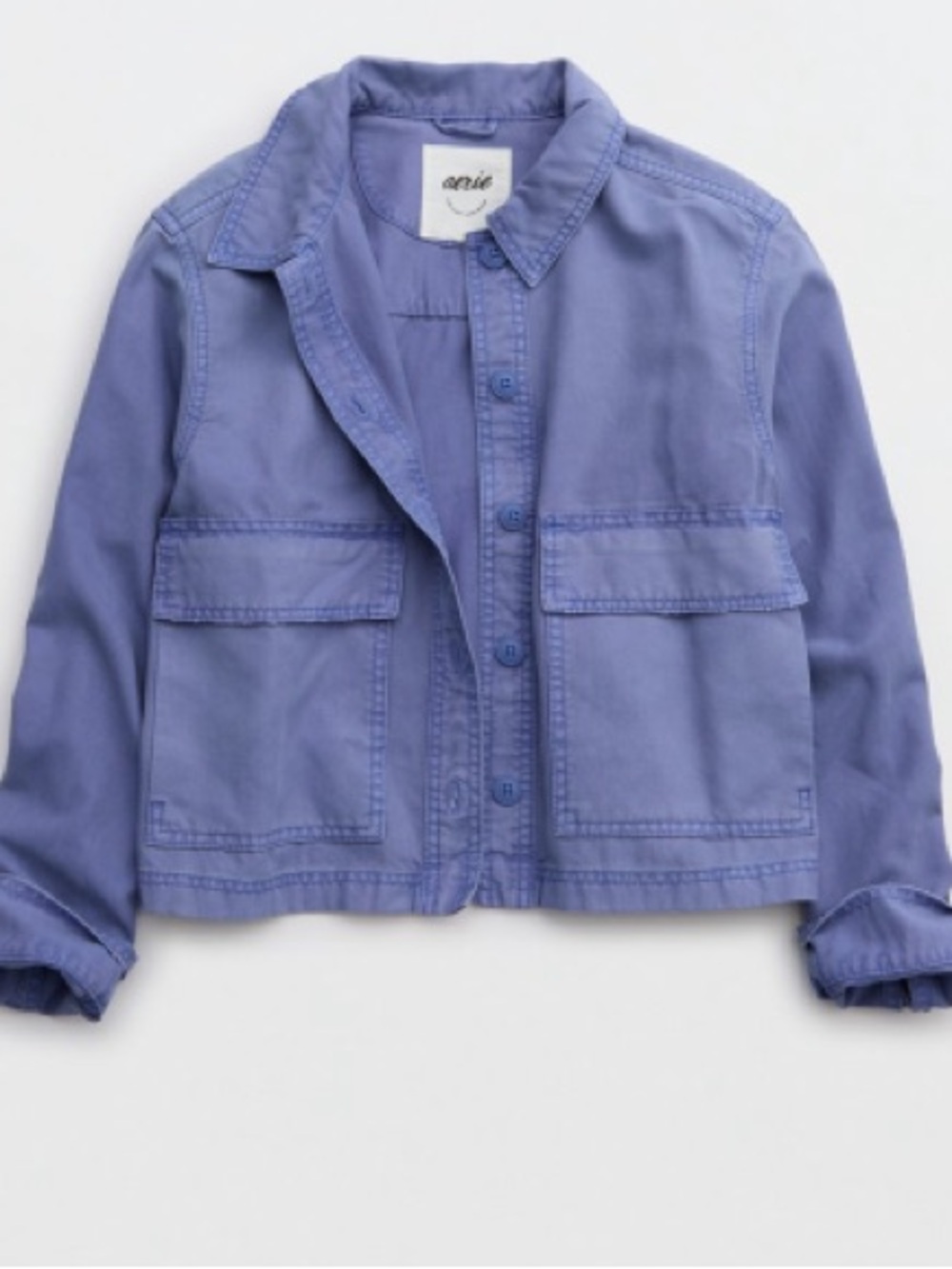 NWT AERIE CROPPED CHORE JACKET